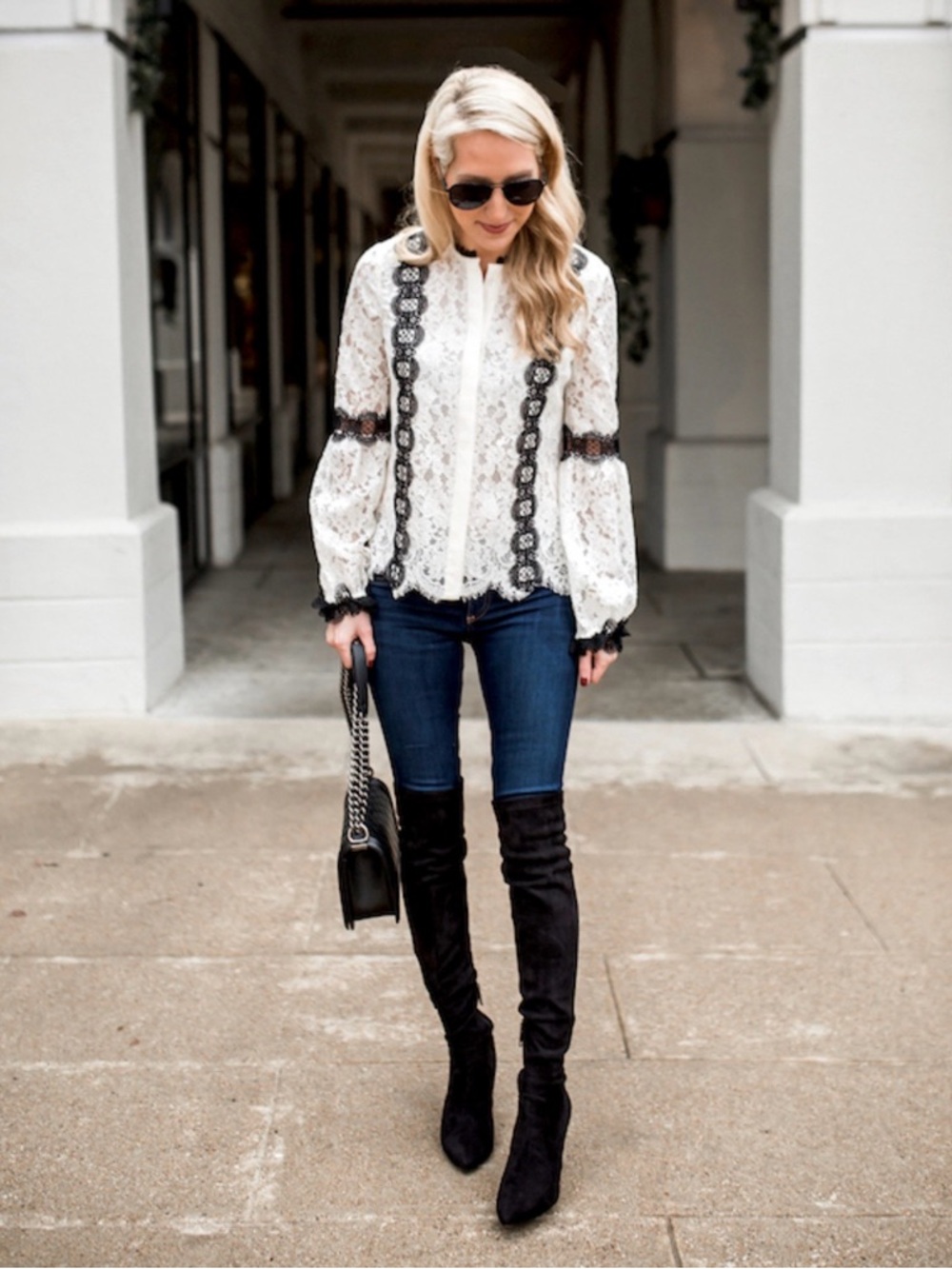 Alexis lace top